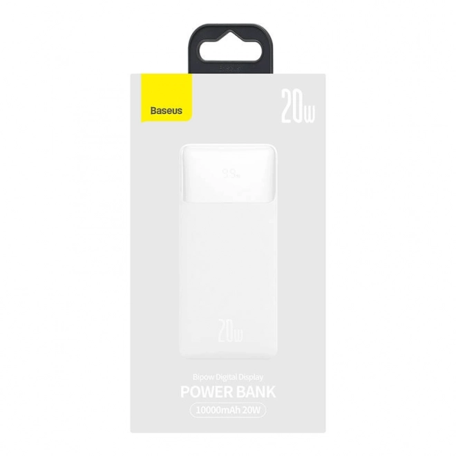 Powerbanka Baseus Bipow 10000mAh 20W biela