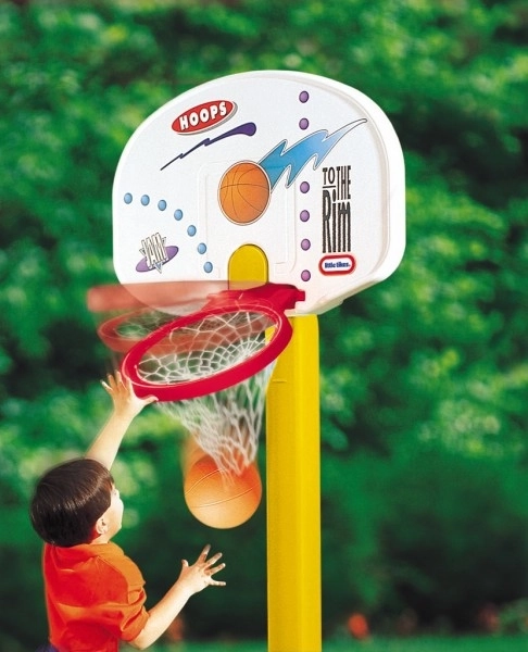 Skladací basketbalový set Easy Store od Little Tikes