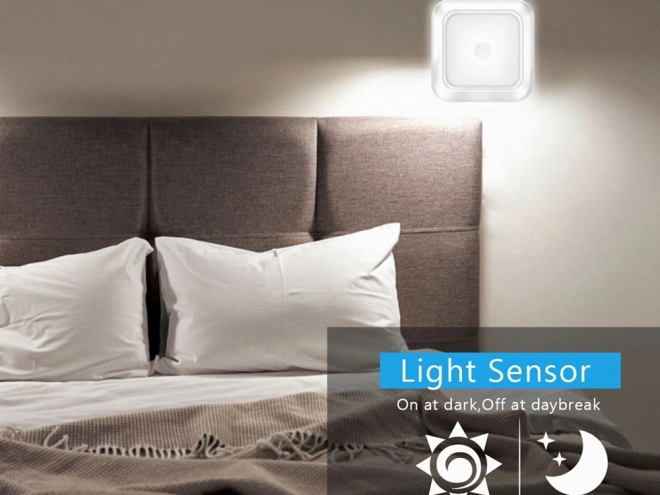 Samolepiace LED nočné svetlo s detekciou pohybu