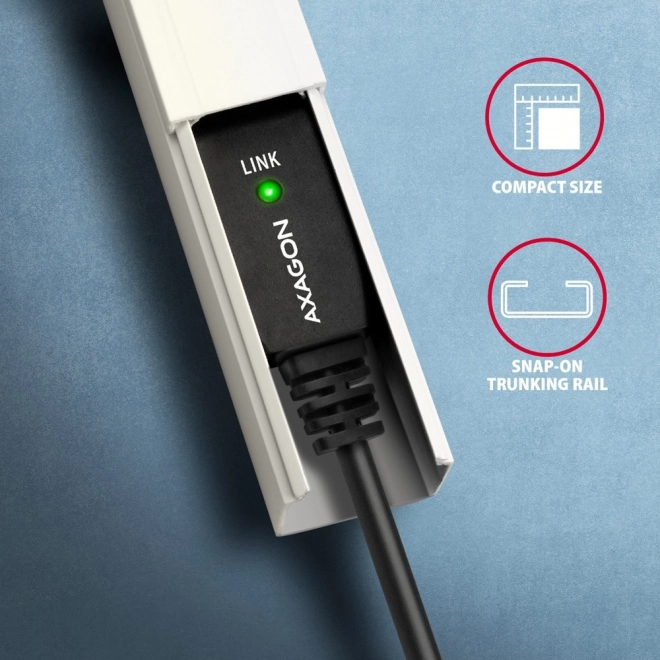 Aktívny USB kábel AXAGON 20m