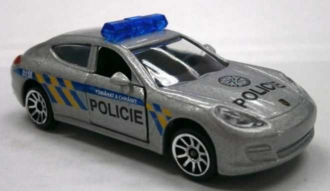 Kovové policajné auto - česká verzia