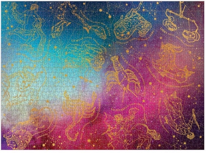 Galison puzzle Súhvezdie zverokruhu 1000 dielikov