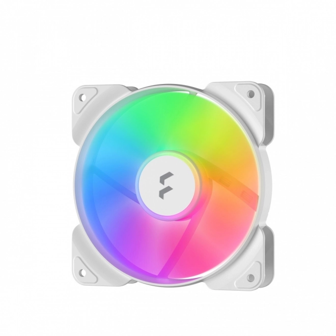Ventilátor Aspect 12 RGB biely rám 120 mm