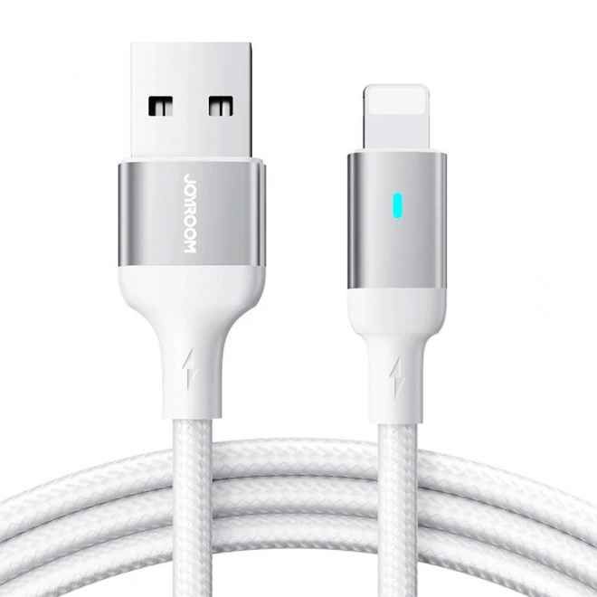 Kábel USB-A na Lightning 2,4A 2m Joyroom Biely