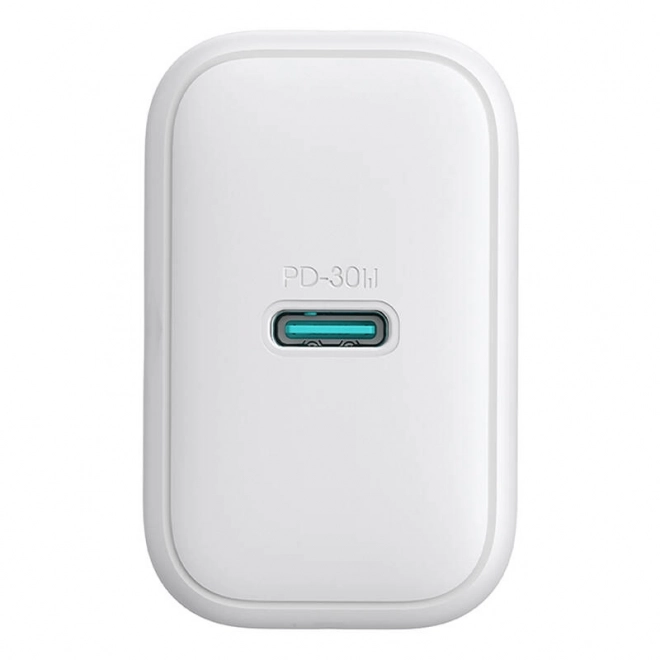 Rýchlonabíjačka Joyroom s káblom USB-C 30W 1m biela