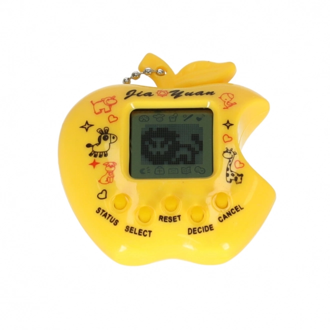 Elektronická hračka Tamagotchi jablko žltá