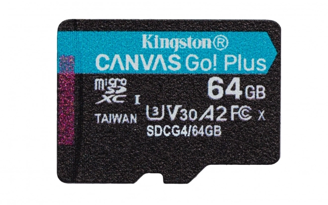Karta microSD 64GB Canvas Go! Plus s adaptérom