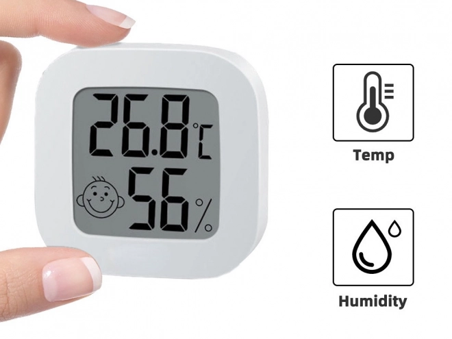 Digitálny izbový teplomer a meteostanica s hygrometrom