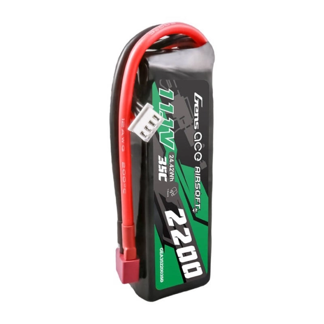 Lipo batéria pre Airsoft Gens Ace 11,1V 2200mAh