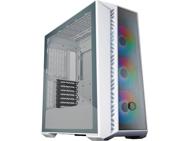 Počítačová skrinka s oknom ARGB Biely od Cooler Master