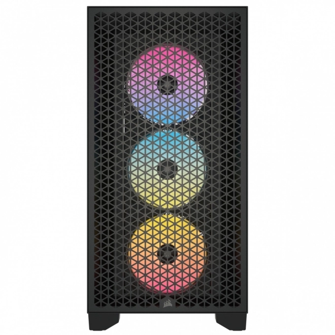 Corsair 3000D airflow rgb tg mid-tower čierna