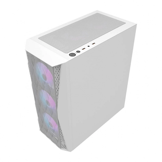 Počítačová skriňa Darkflash DK352 Mesh biela