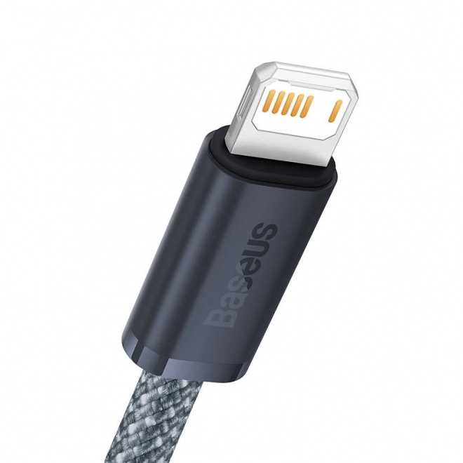 Kabel Baseus Dynamic Series USB na Lightning 2,4 A, 2 m Šedý