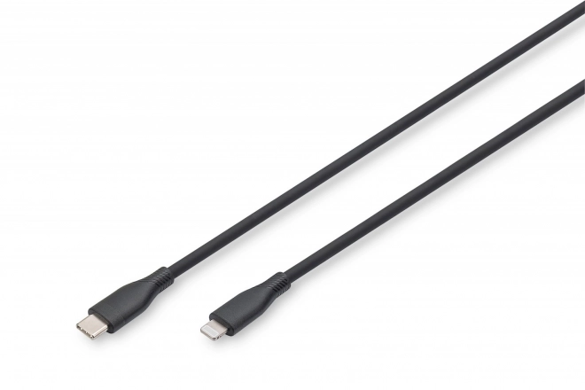 Silikónový napájací kábel USB-C - Lightning 2m