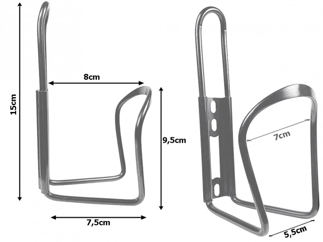 Hliníkový držiak na fľašu na bicykel