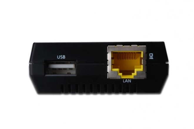 Všestranný sieťový server USB 2.0 a LAN