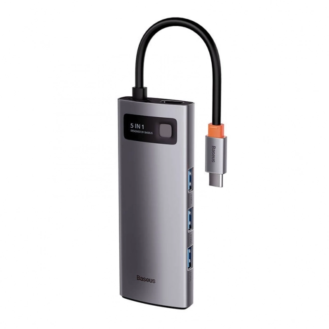 Dokovacia stanica Baseus Metal Gleam Series 5v1