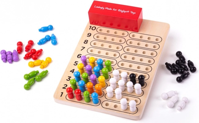 Drevená hra Logik od Bigjigs Toys