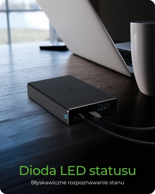 Externe RAID obal pre 2,5" SATA HDD s USB 3.2 Gen 2