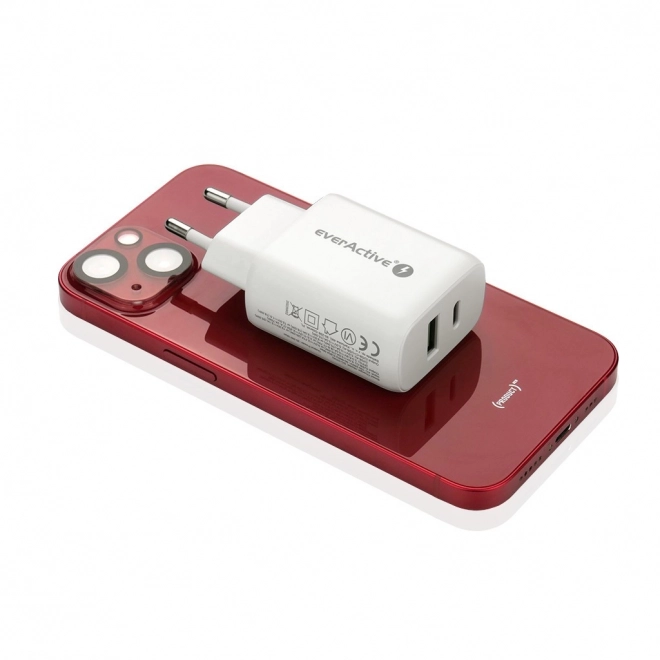 USB/USB-C QC3.0 nabíjačka 25W biela