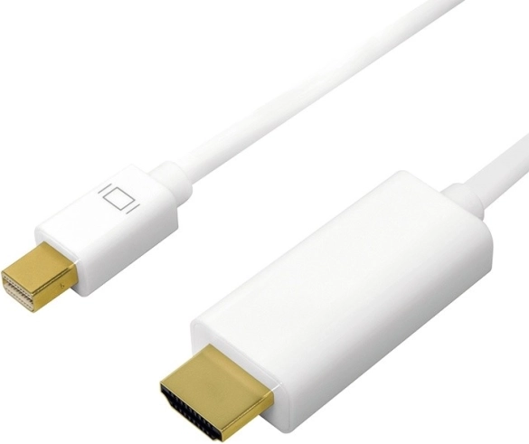 Kábel mini DisplayPort na HDMI 4K, 3m biely