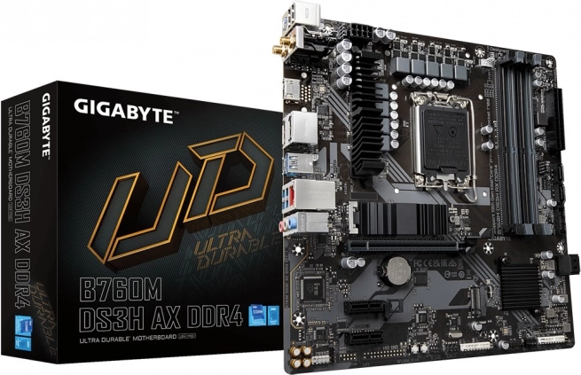 Gigabyte B760M DS3H AX DDR4 základná doska