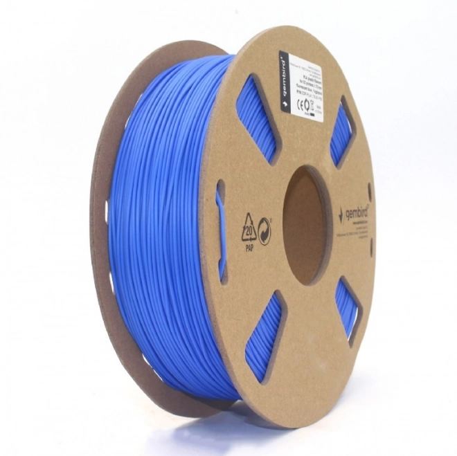 Fluorescenčné PLA 3D tlačové vlákno 1.75mm modré