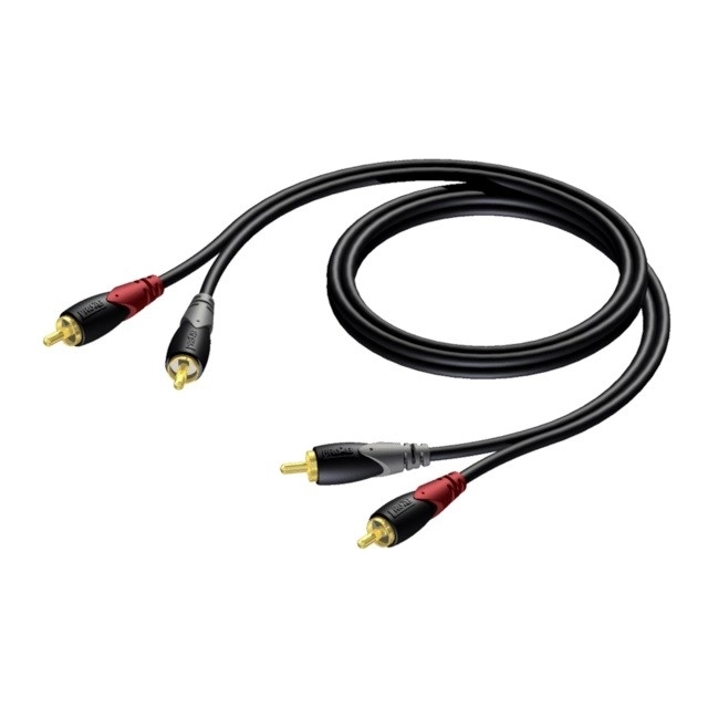 Prepojovací kábel 2x RCA - 2x RCA 1,5m