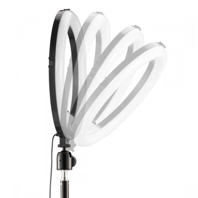 Kruhová lampa na stojane Hama