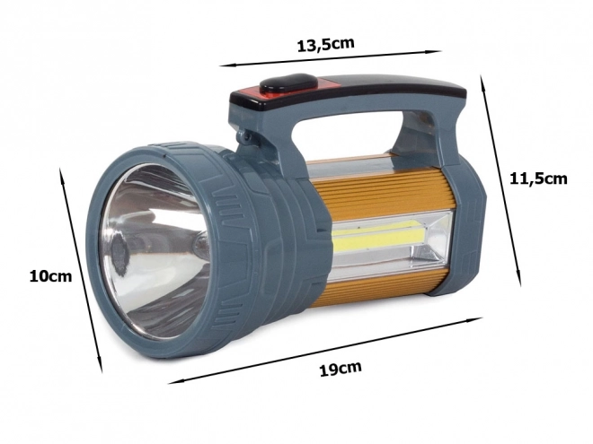 Solárna LED svietidlo s power bankou