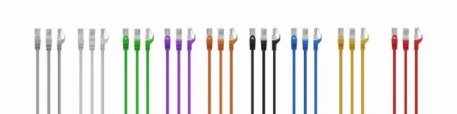 Patch cord kat.6 medený UTP 7,5m šedý
