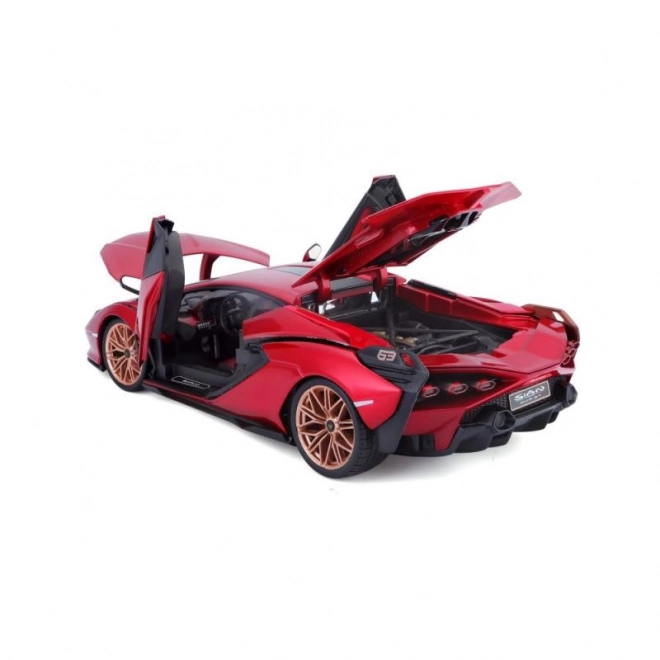 Bburago Plus Lamborghini Huracan Červený 1:18