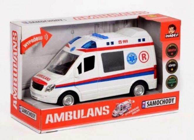 Ambulancia na batérie