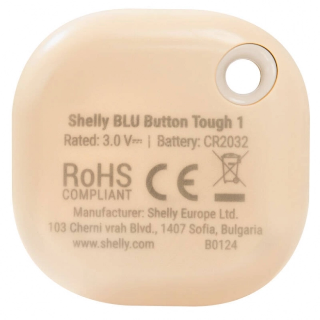 Inteligentné tlačidlo Shelly Blu Button Tough 1 (Mokka)