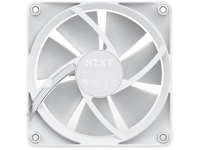 RBG ventilátor NZXT F120 120mm biely