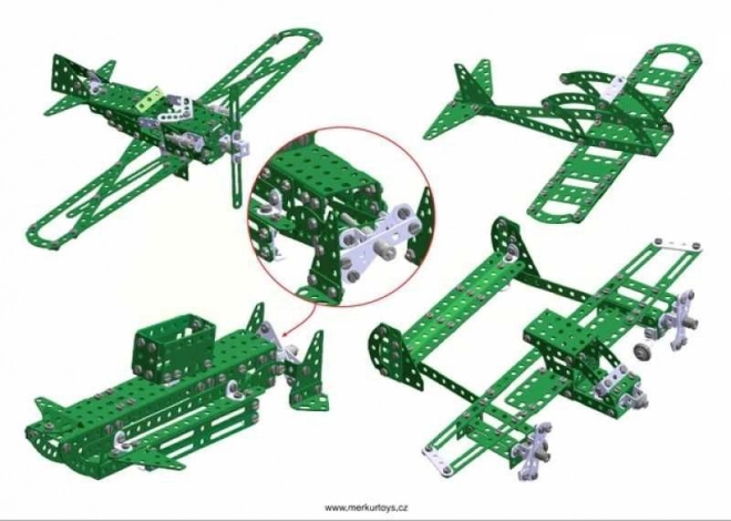 Stavebnica Merkur Helikoptéra