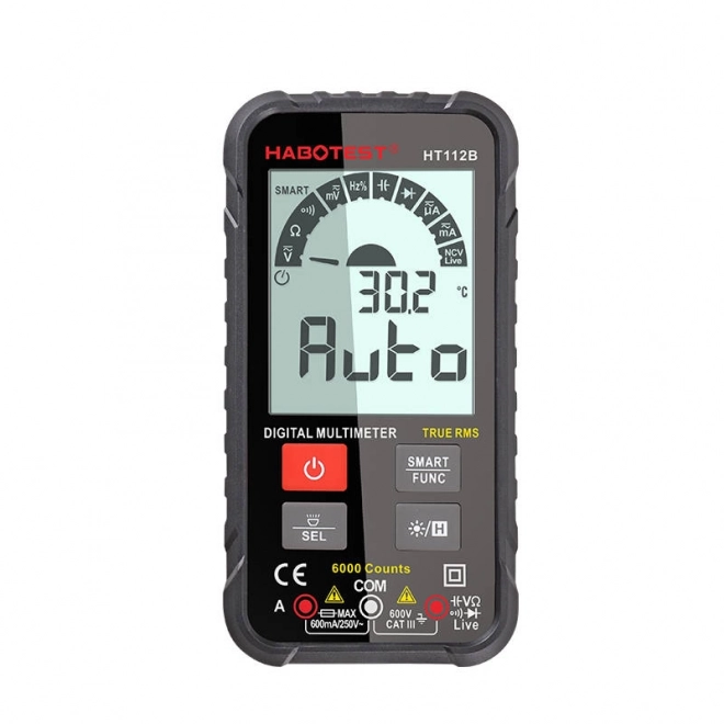 True RMS digitálny multimeter Habotest HT112B