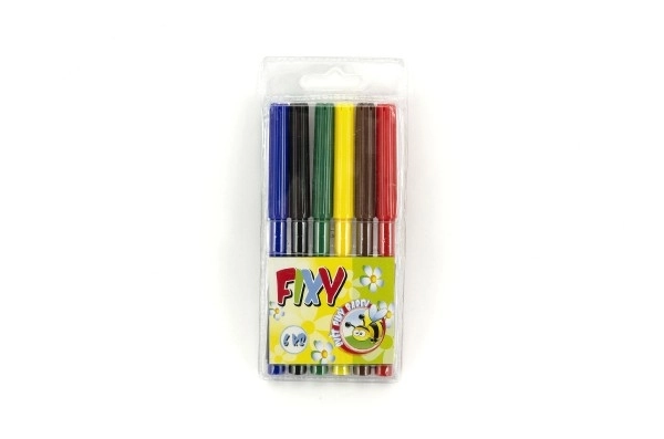Sada farebných fixiek Wiky 6 ks