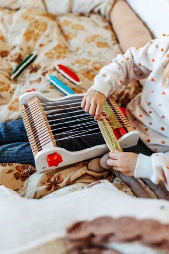 Jednoduché prvé krôčiky v tkaní