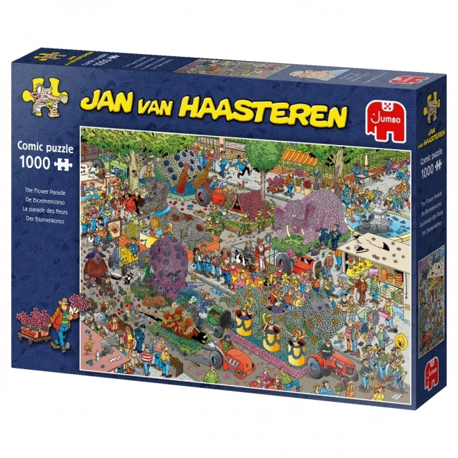 JUMBO Puzzle Kvetinová paráda 1000 dielikov