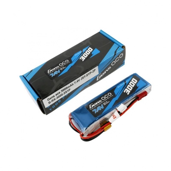 Baterie Gens Ace 3000mAh 7.4V 1C 2S1P LiPo