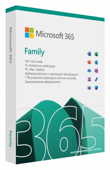 Rodinné predplatné Microsoft 365