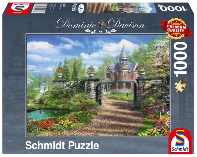 Puzzle idylické venkovské stavení