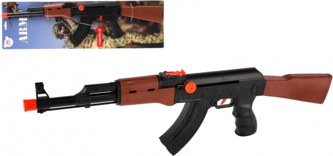 Plastový samopal ARMY 52 cm na natiahnutie