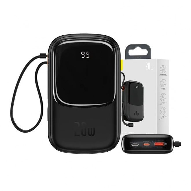Powerbanka Baseus Qpow Pro s nabíjacími portami