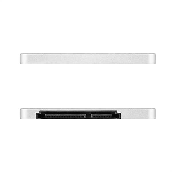 Interná strieborná 2.5" skrinka na SSD M.2 SATA