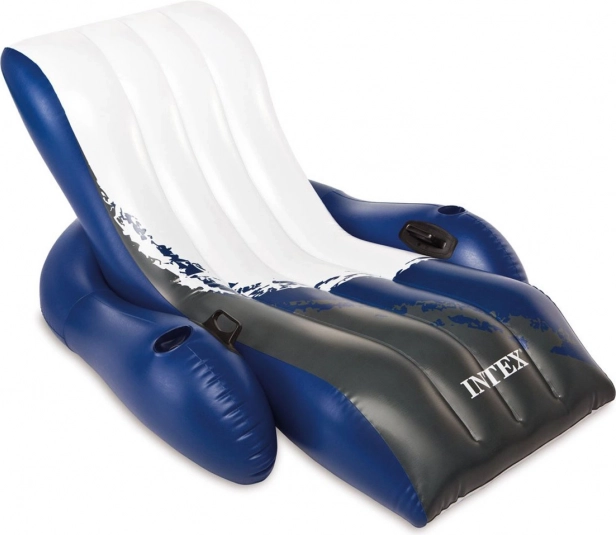 Nafukovacie plážové kreslo 2 v 1 INTEX 180 × 135 cm