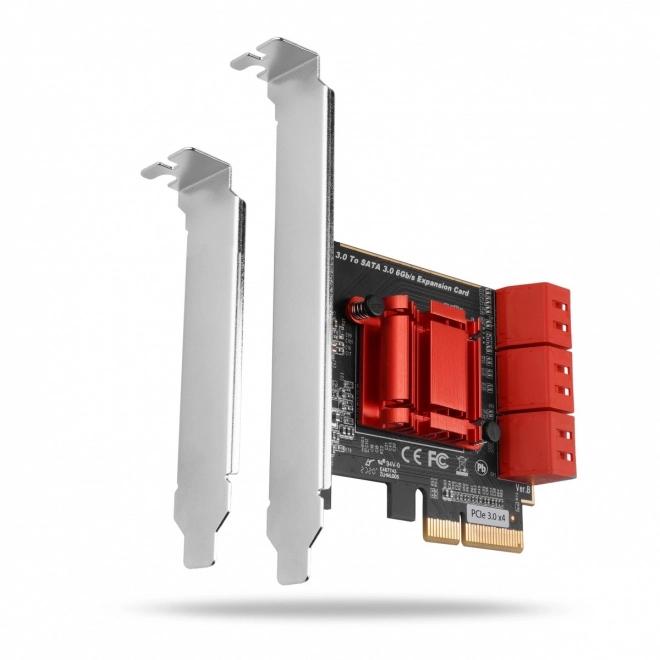 PCIe rozširujúca karta s 6x SATA portami 6G