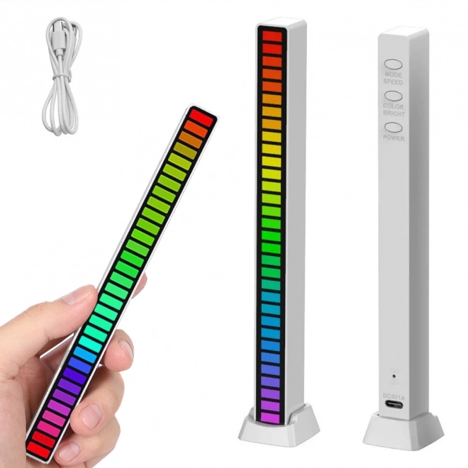 Led USB svetlo RGB s reakciou na zvuk