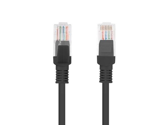 Patchcord Lanberg čierny 20 m kat.5e